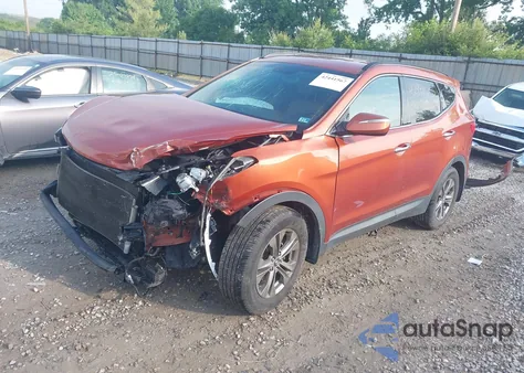 2014 Hyundai Santa Fe Sport 2.4L z USA, uszkodzony, nr VIN 5XYZU3LB8EG138025